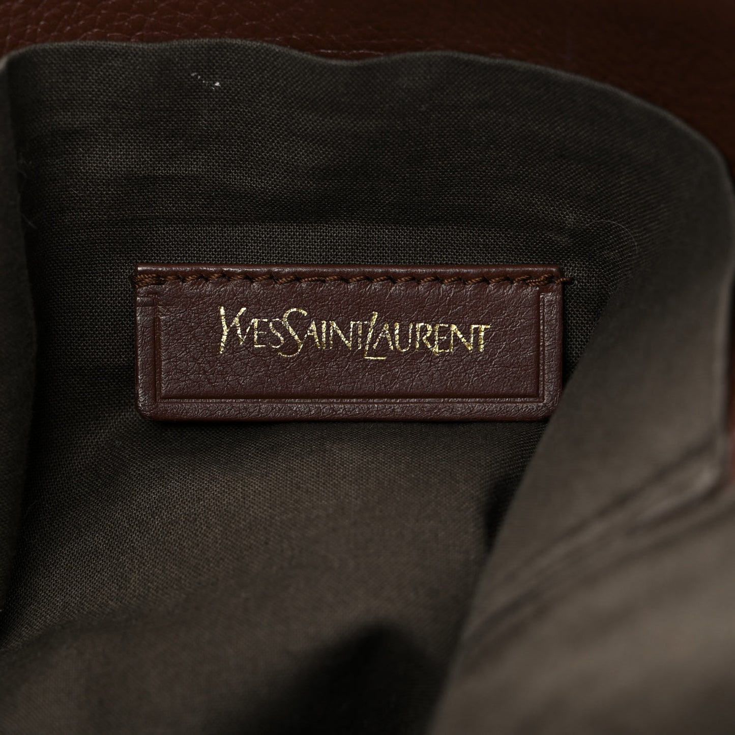 Calfskin Belle de Jour Cabas Tote Brown