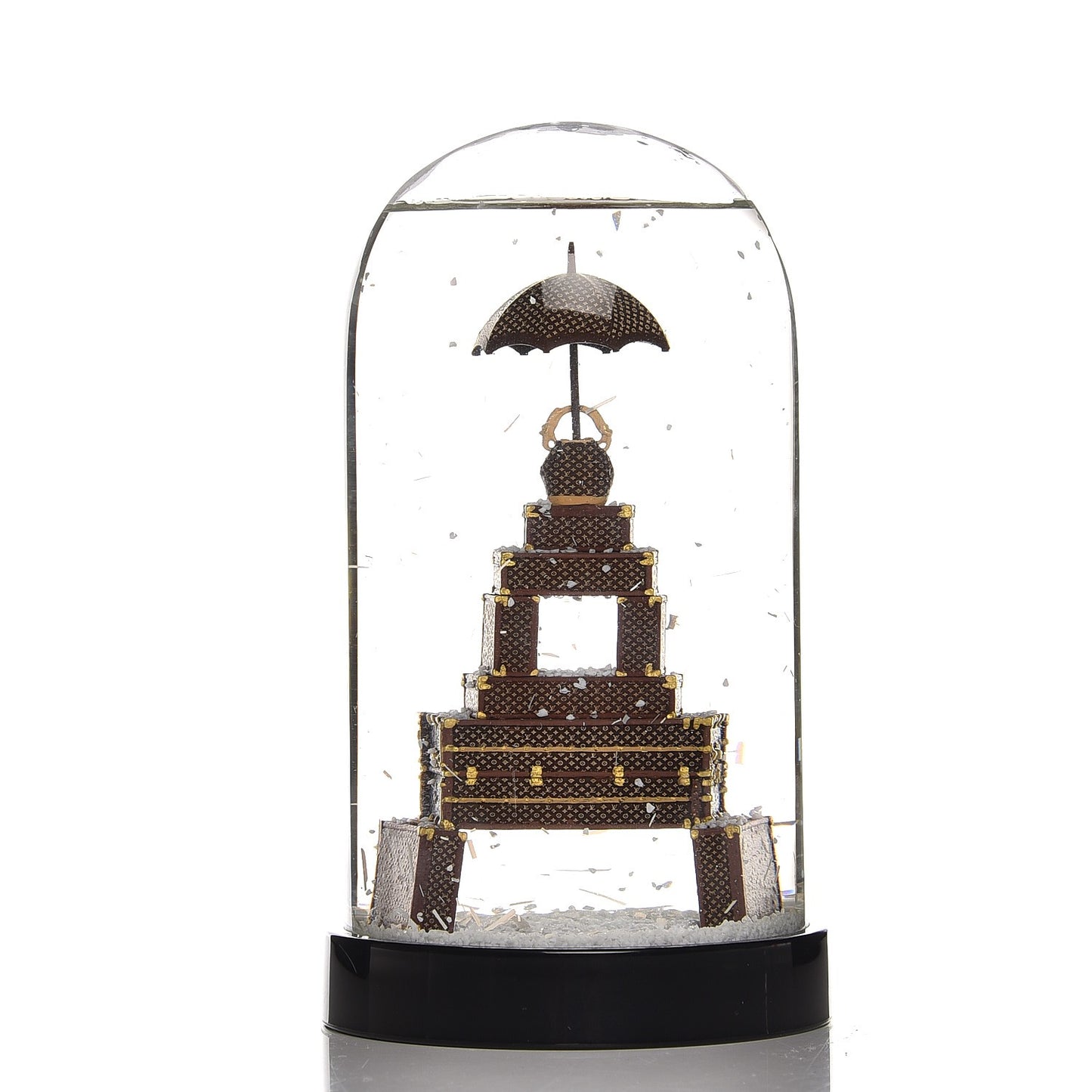 Malles Eiffel Tower Snow Globe