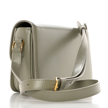 Celine Shiny Calfskin Teen Triomphe Green Clay 3 of 11