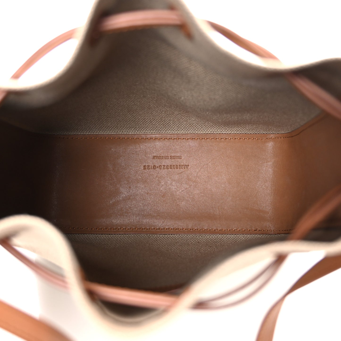 Canvas Small Bucket Bag Desert Dust Brick