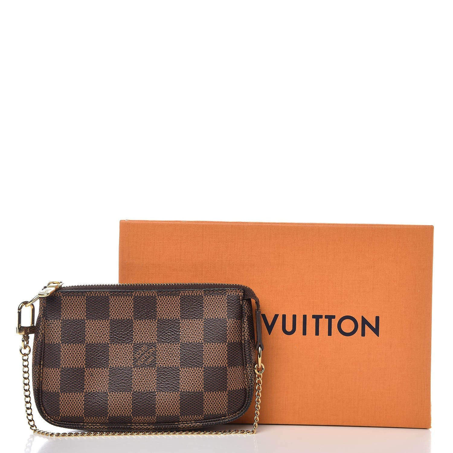 Louis Vuitton Damier Ebene Mini Pochette Accessories 10 of 10