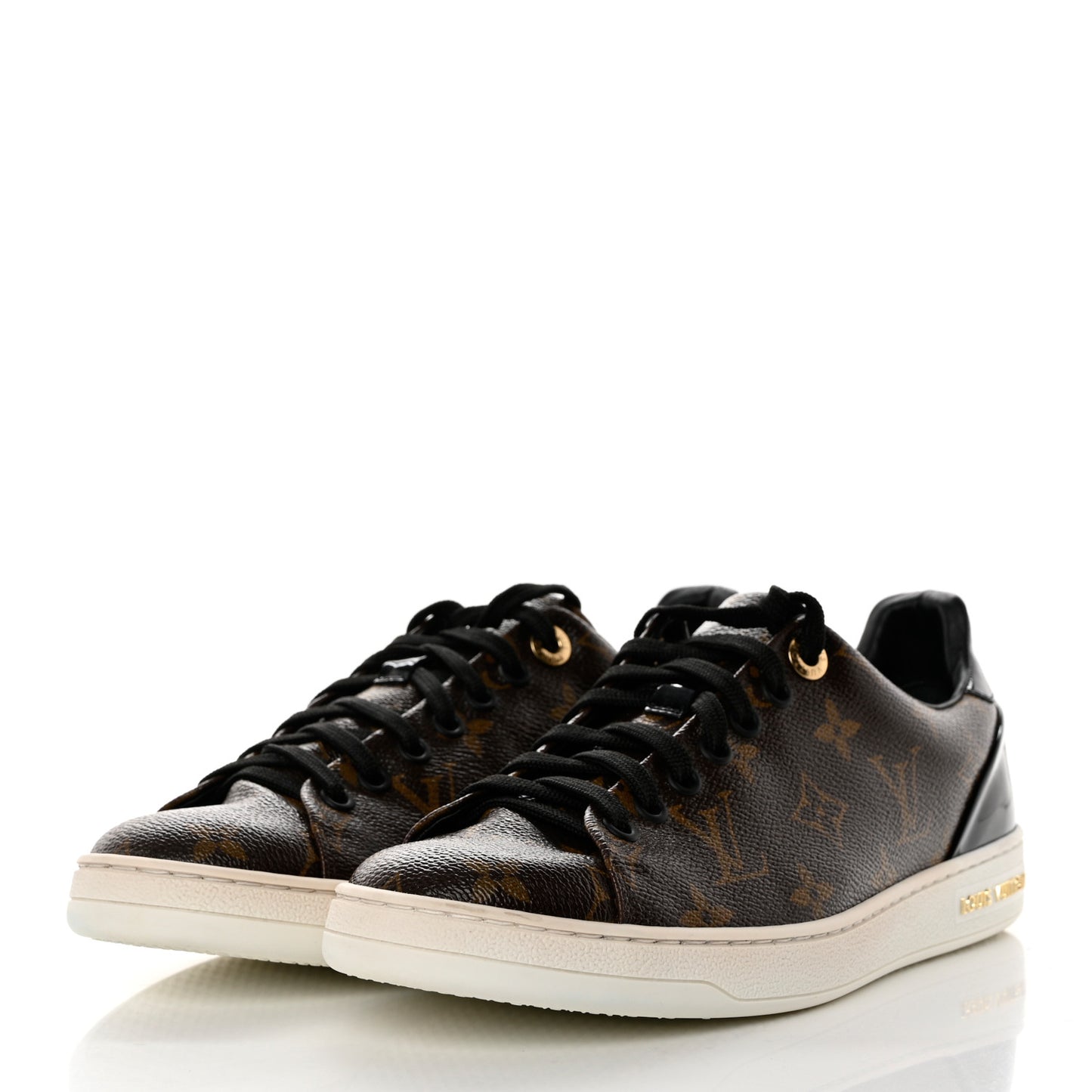 Patent Monogram Frontrow Sneakers 38