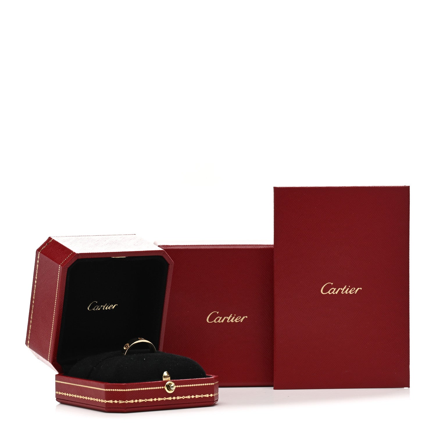 Cartier 18K Yellow Gold 5.5mm LOVE Ring 58 8.5 4 of 4