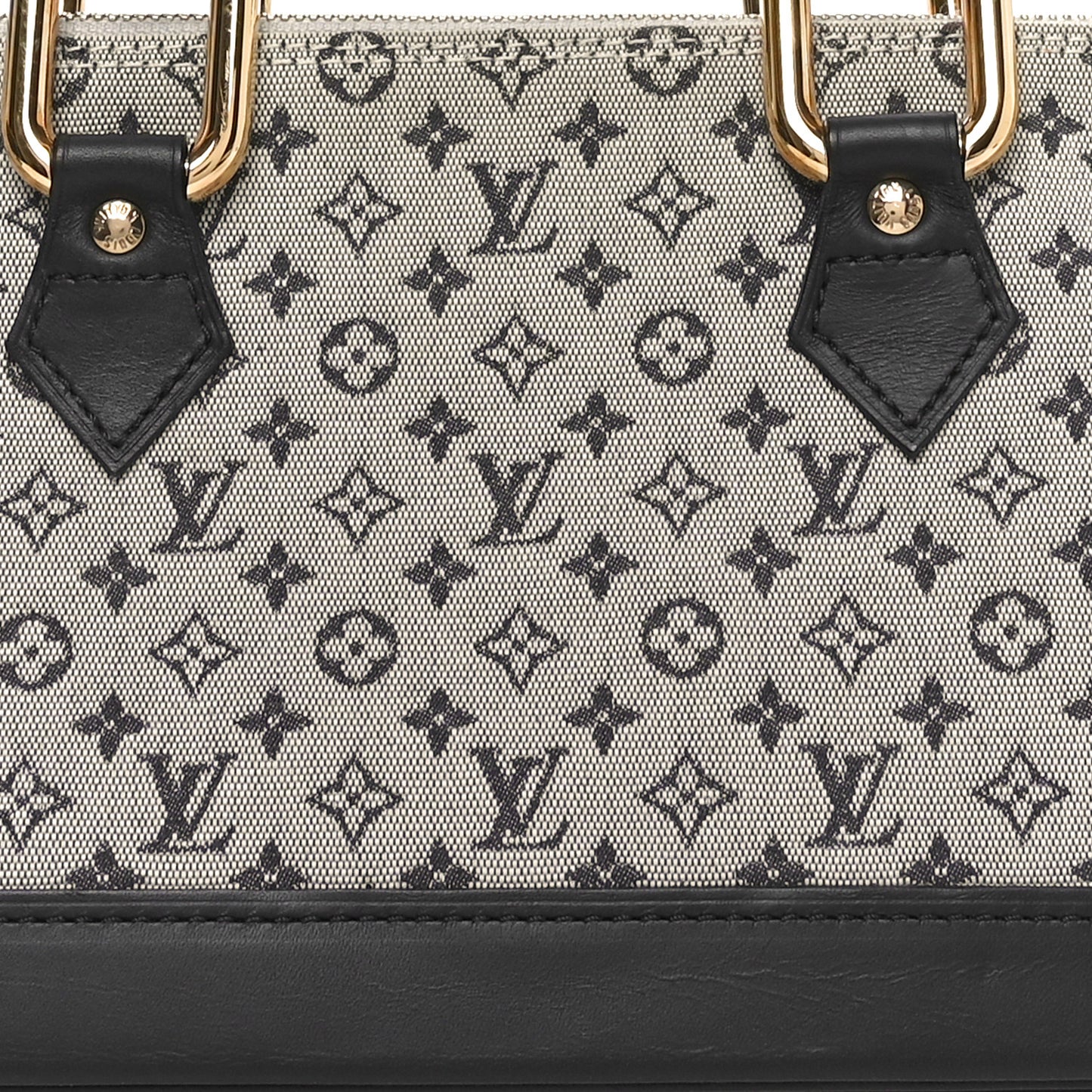 Mini Monogram Alma Long Blue