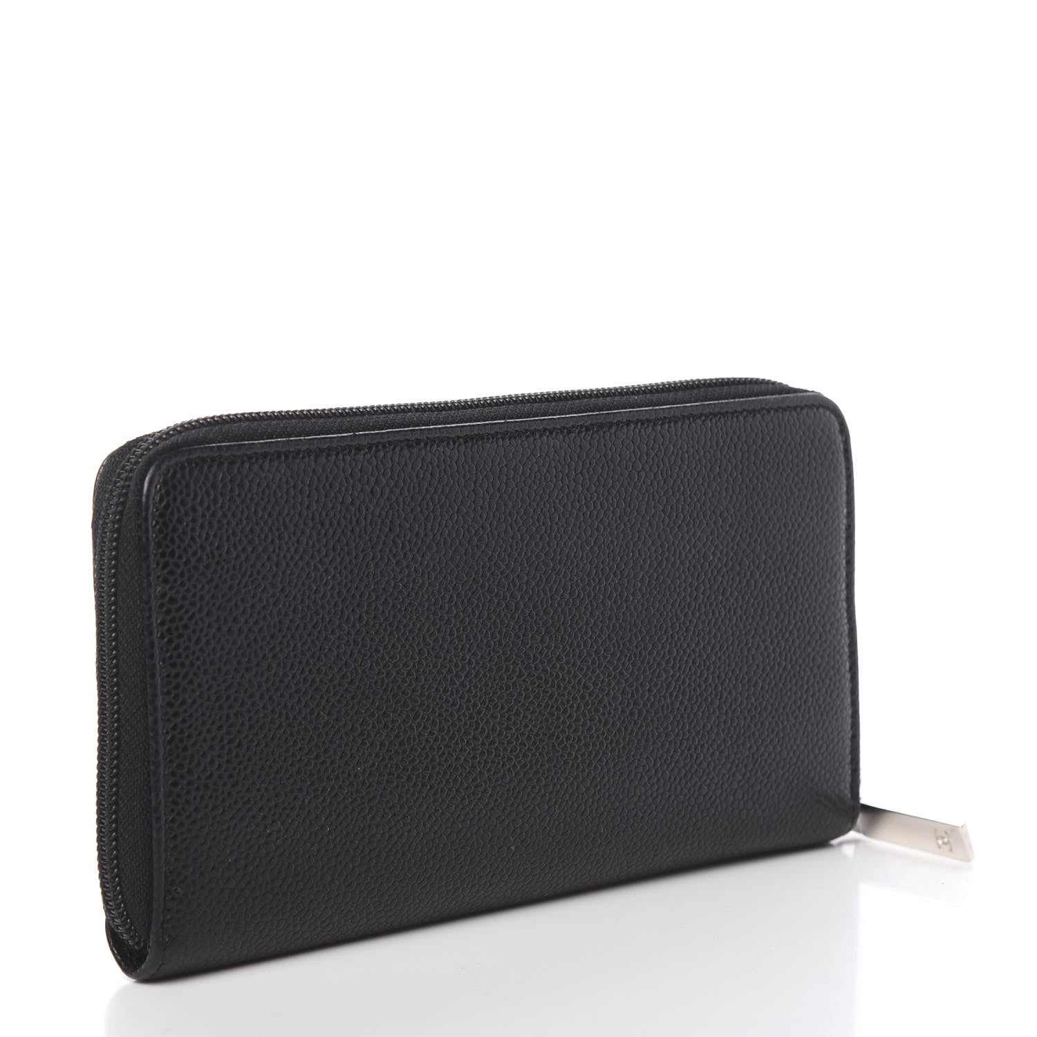 Chanel Caviar Large Timeless CC Zip Around Wallet Black 3 of 9