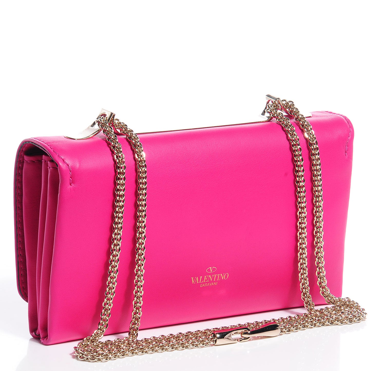 Nappa Va Va Voom Shoulder Bag Pop Fuxia