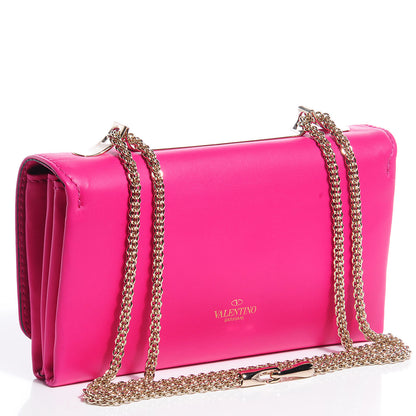 Valentino Garavani Nappa Va Va Voom Shoulder Bag Pop Fuxia 3 of 7