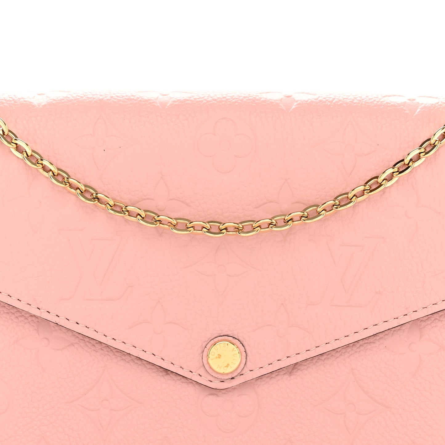 Empreinte Pochette Felicie Chain Wallet Rose Poudre