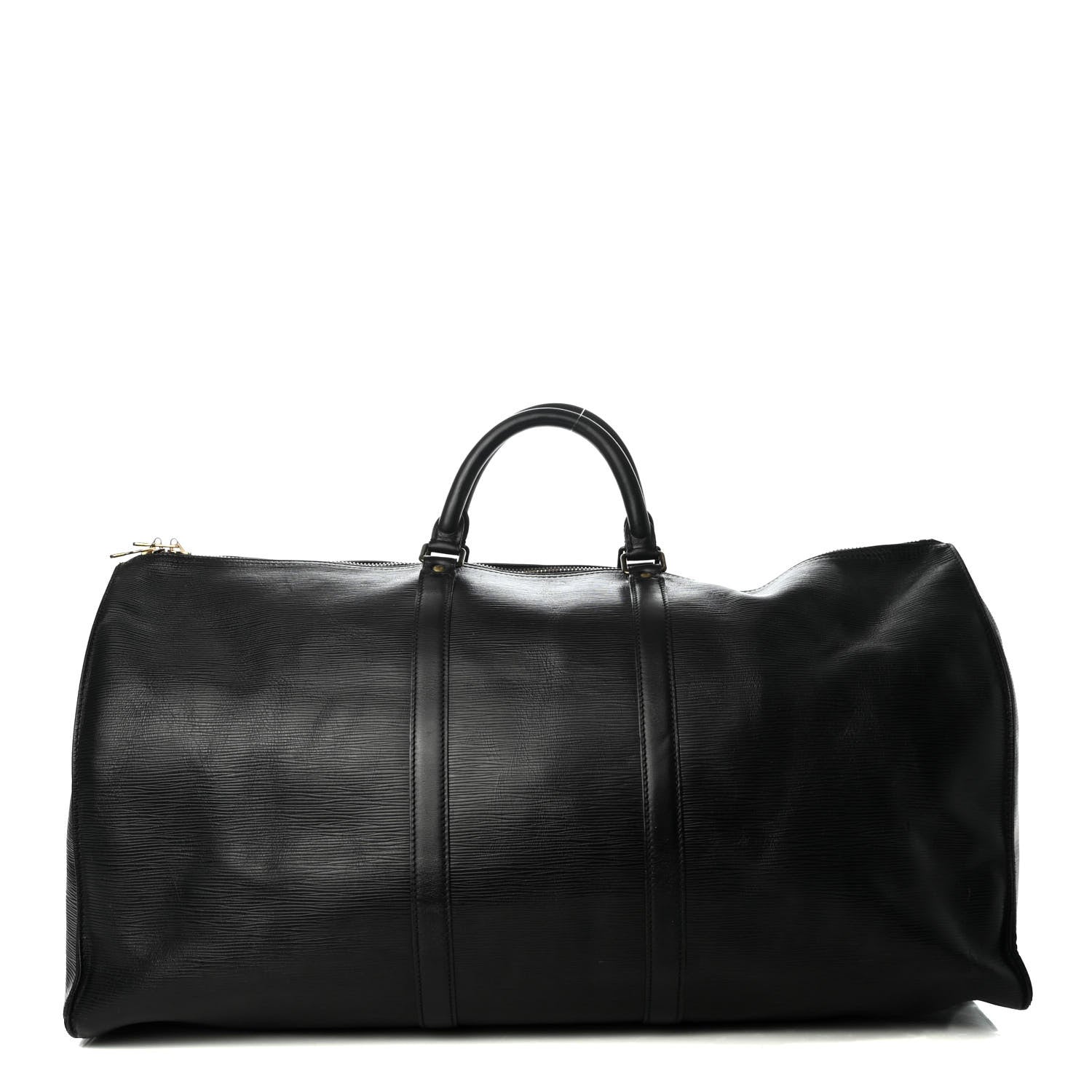 Louis Vuitton Epi Keepall 60 Black 1 of 9