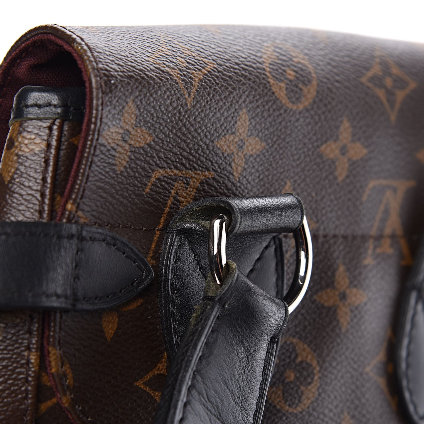 Monogram Macassar Drake Messenger