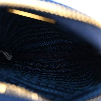 Prada Tessuto Nylon Double Zip Phone Case Crossbody Bag Royal 6 of 11