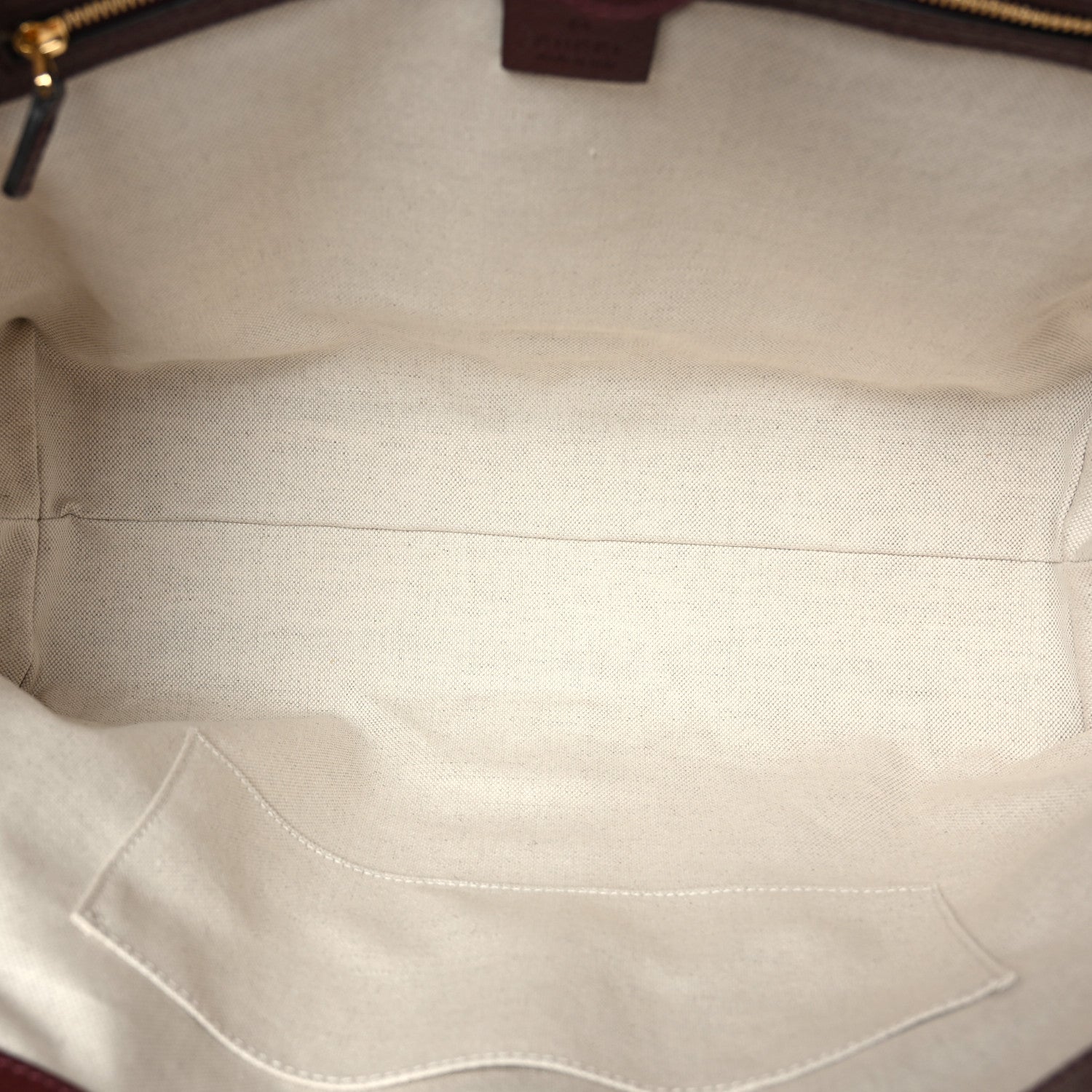 Gucci Monogram Textured Dollar Calfskin Web Medium Ophidia Shopping Tote Sahara Rubino Chardonnay 5 of 9