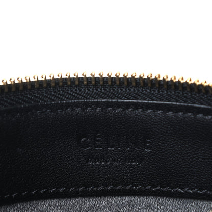 Celine Lambskin Large Trio Crossbody Bag Black 5 of 8