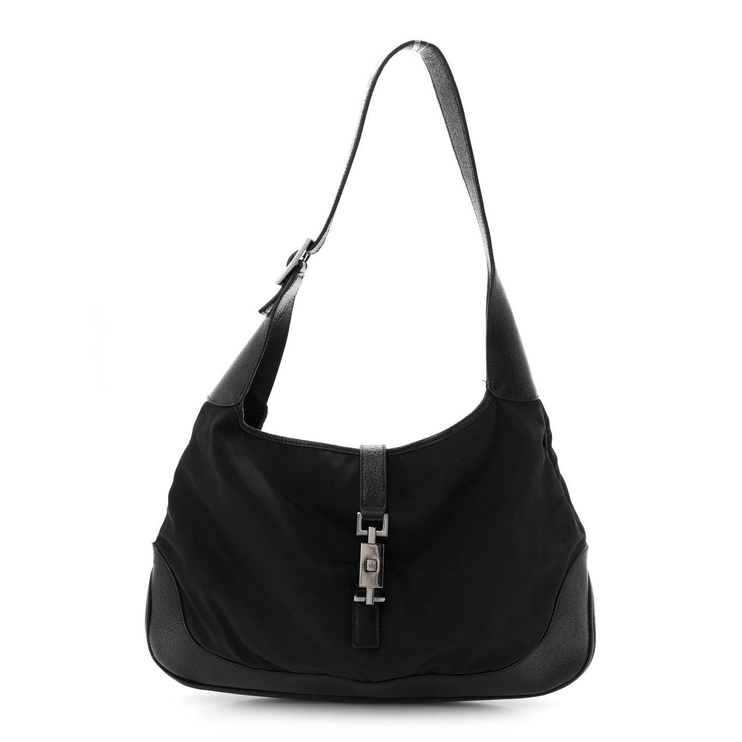 Canvas Jackie O Hobo Black