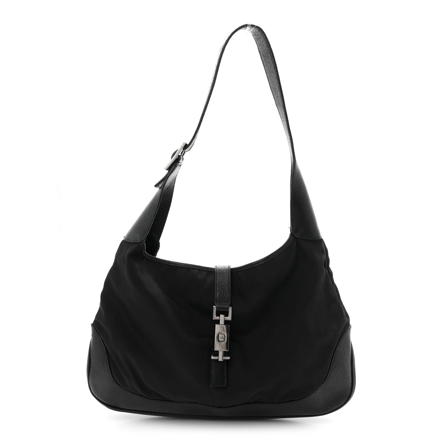 Gucci Canvas Jackie O Hobo Black 1 of 11