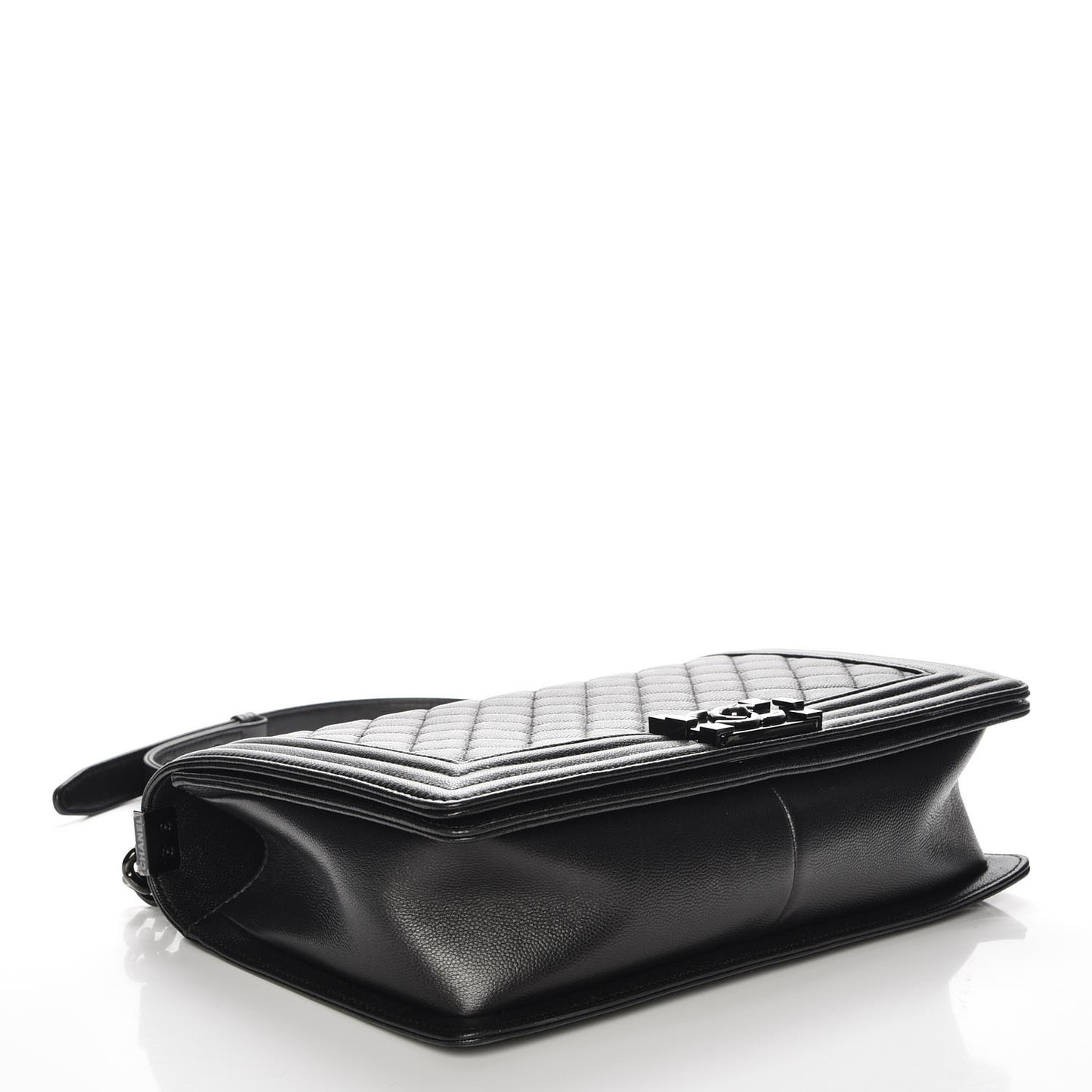 Caviar Quilted New Medium Boy Flap So Black