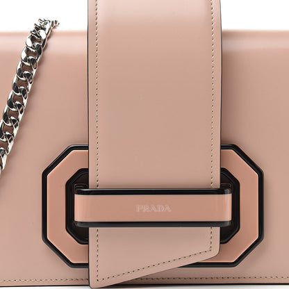 Prada Spazzolato Soft Calfskin Plex Ribbon Bag Pesco 7 of 11
