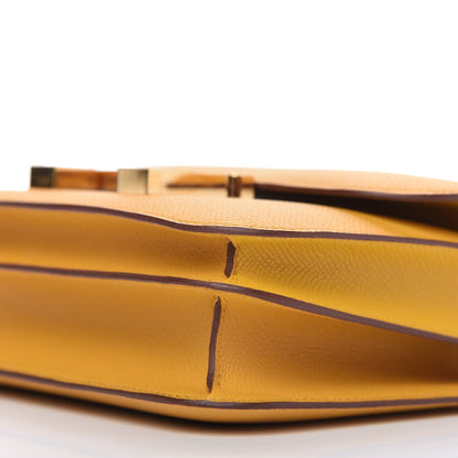 Hermes Epsom Constance 18 Jaune Ambre 7 of 11