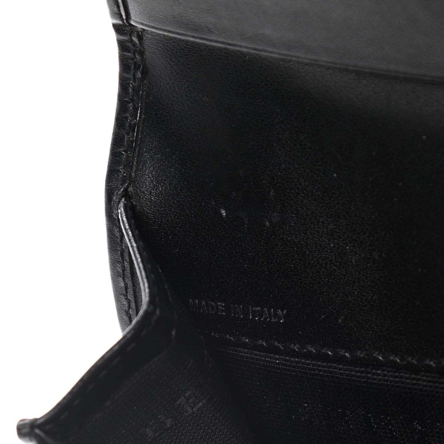 House Check Continental Wallet Black