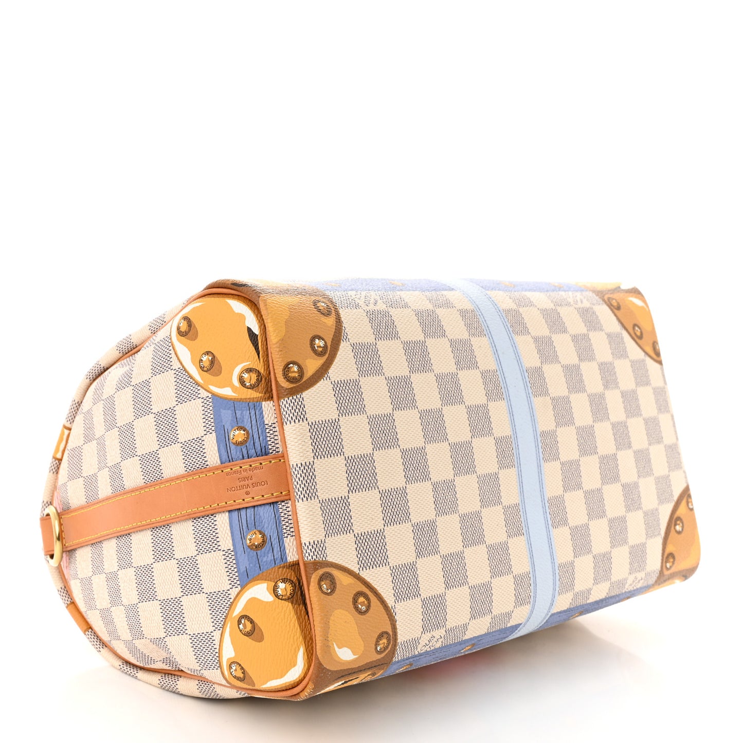 Damier Azur Summer Trunks Speedy Bandouliere 30