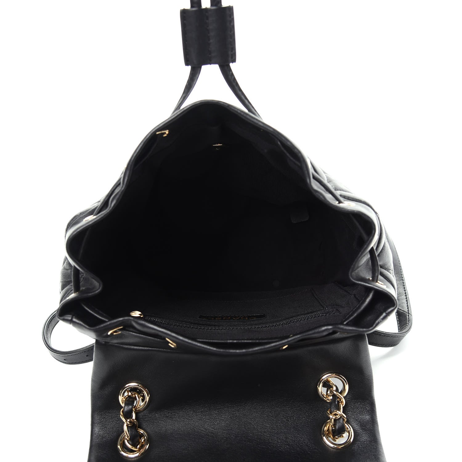 Chanel Lambskin Quilted Small Urban Spirit Backpack Black 4 of 8