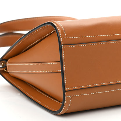 Alexander McQueen Calfskin The Short Story Shoulder Bag Tan 8 of 9