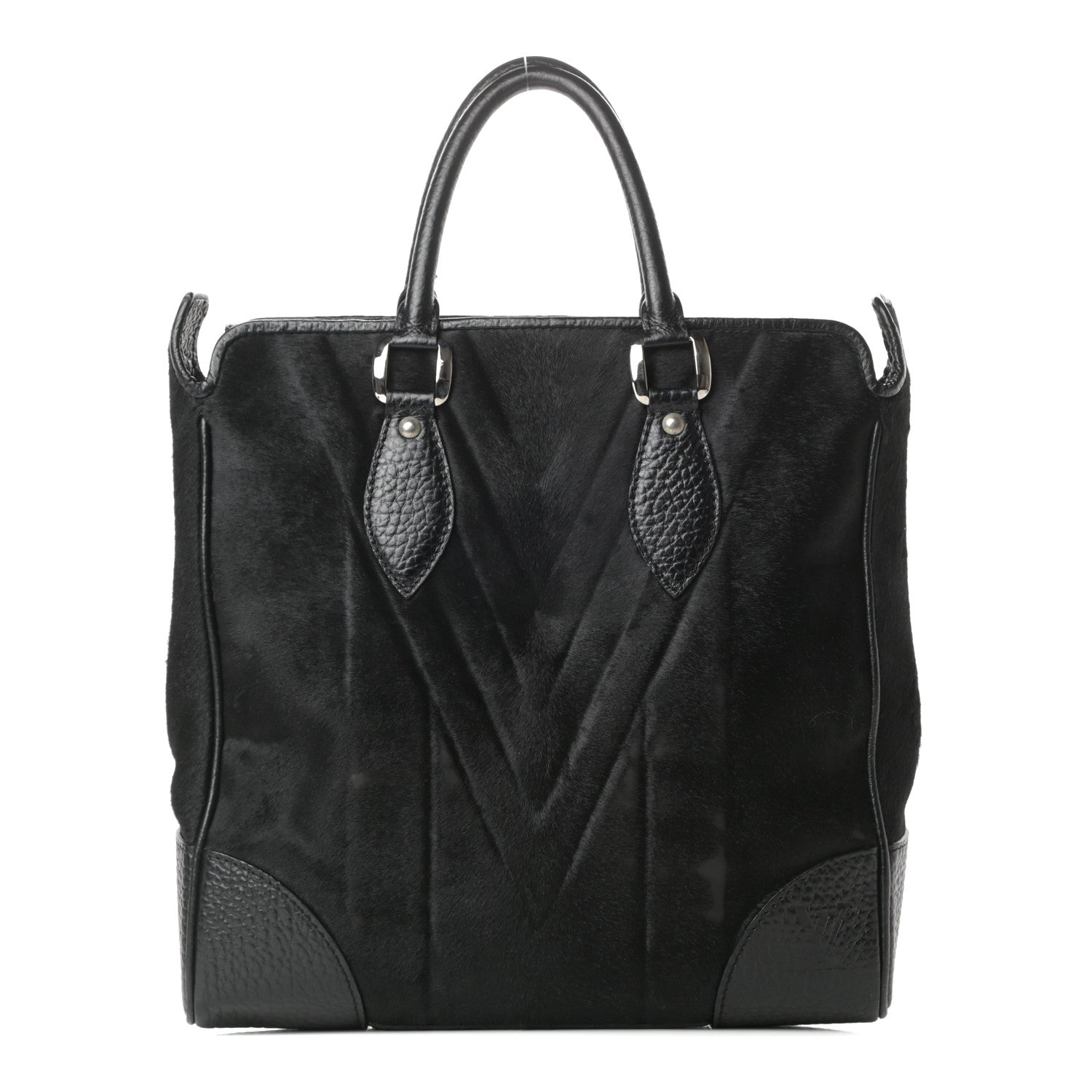 Louis Vuitton Pony Hair Mens Cabas Whistler Black 1 of 13