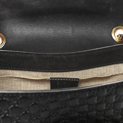 Gucci Microguccissima Medium Emily Chain Shoulder Bag Black 12 of 13