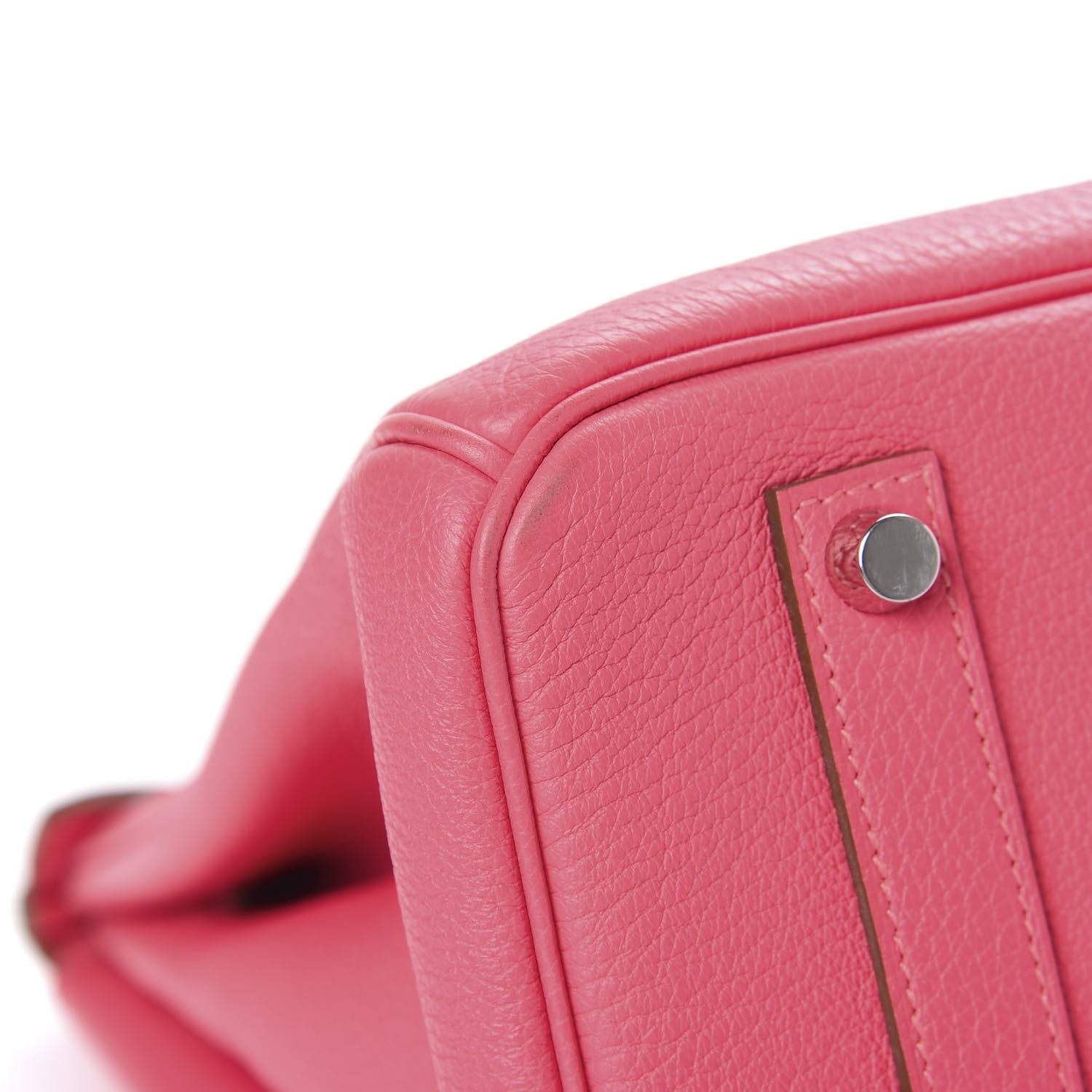 Hermes Togo Birkin 35 Rose Lipstick 9 of 12