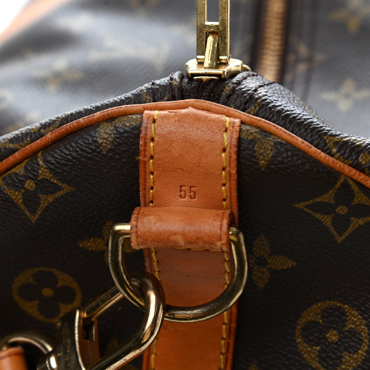 Louis Vuitton Monogram Keepall Bandouliere 55 11 of 21