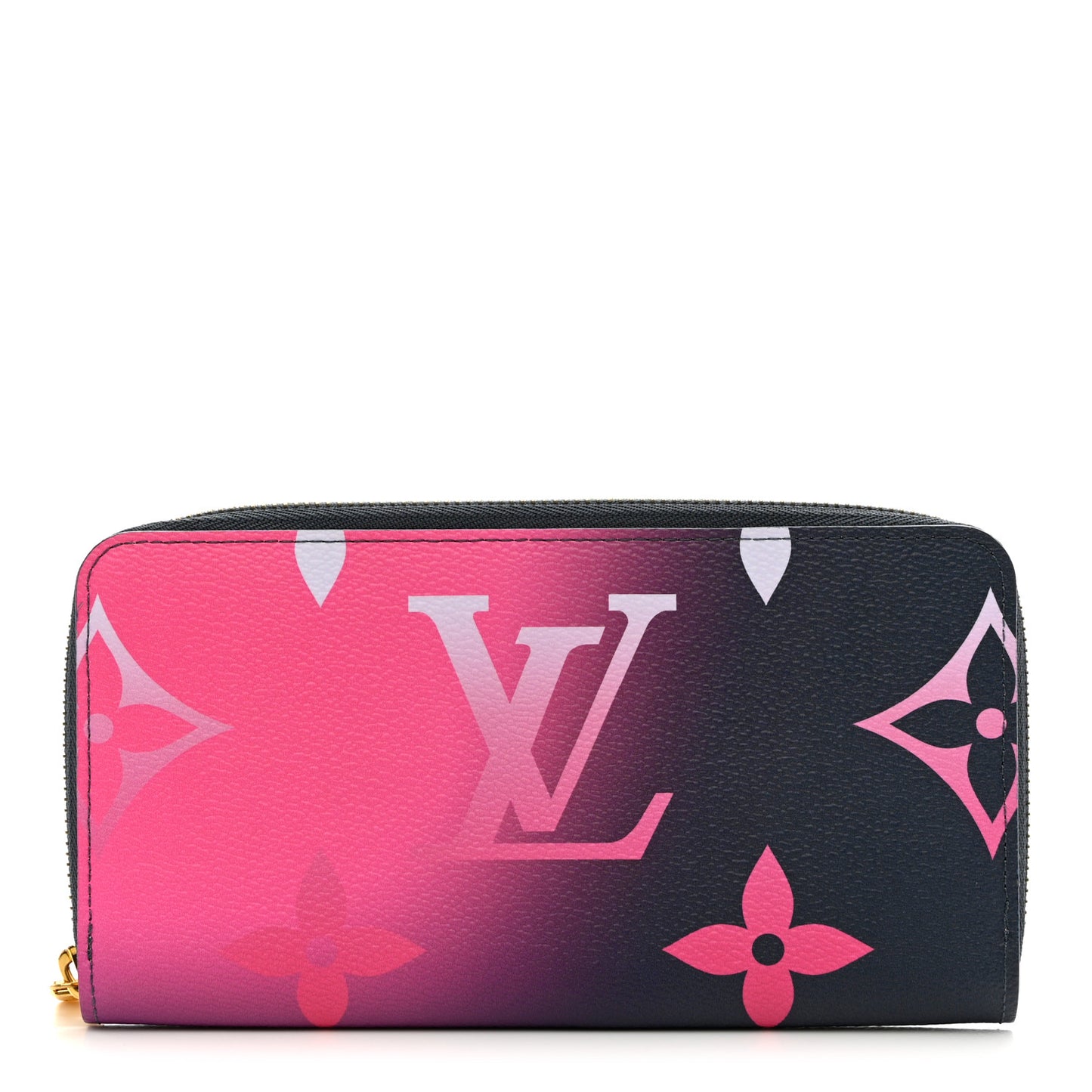 Monogram Giant Spring In The City Zippy Wallet Midnight Fuchsia
