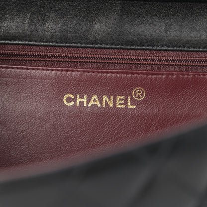 Chanel Lambskin Quilted Medium Single Flap Black 5 of 14