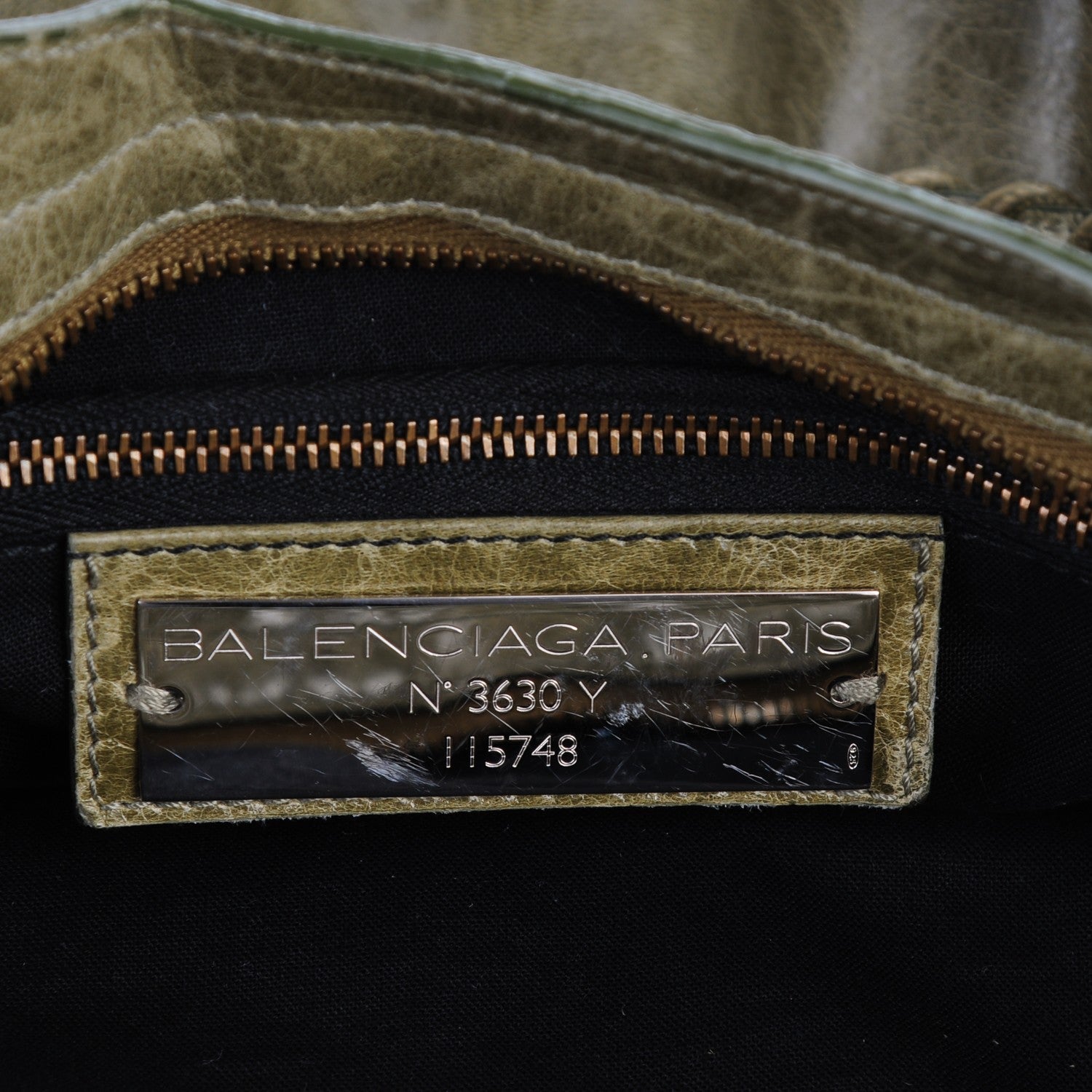 Balenciaga Chevre Classic Hardware City Origan 5 of 8