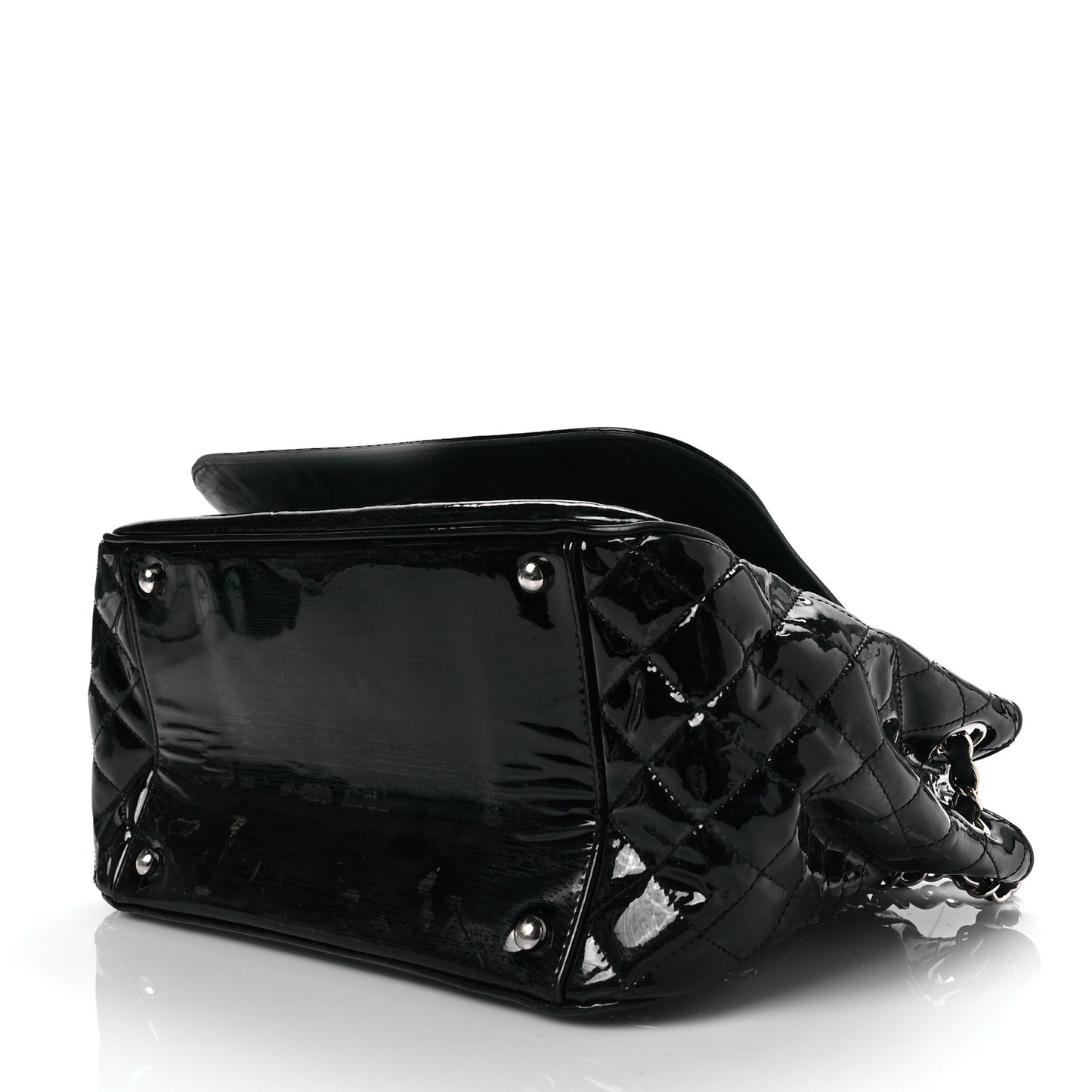 Vinyl CC Lipstick Accordion Flap Black
