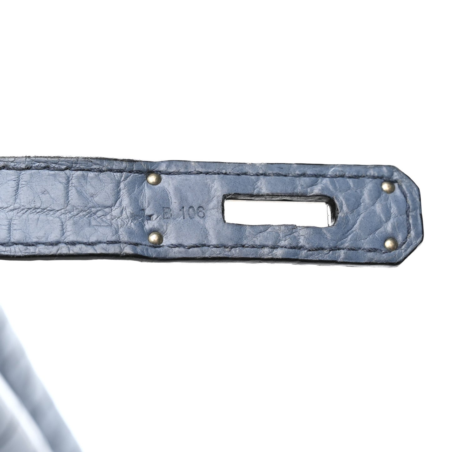 Matte Niloticus Crocodile Birkin 30 Bleu Ciel