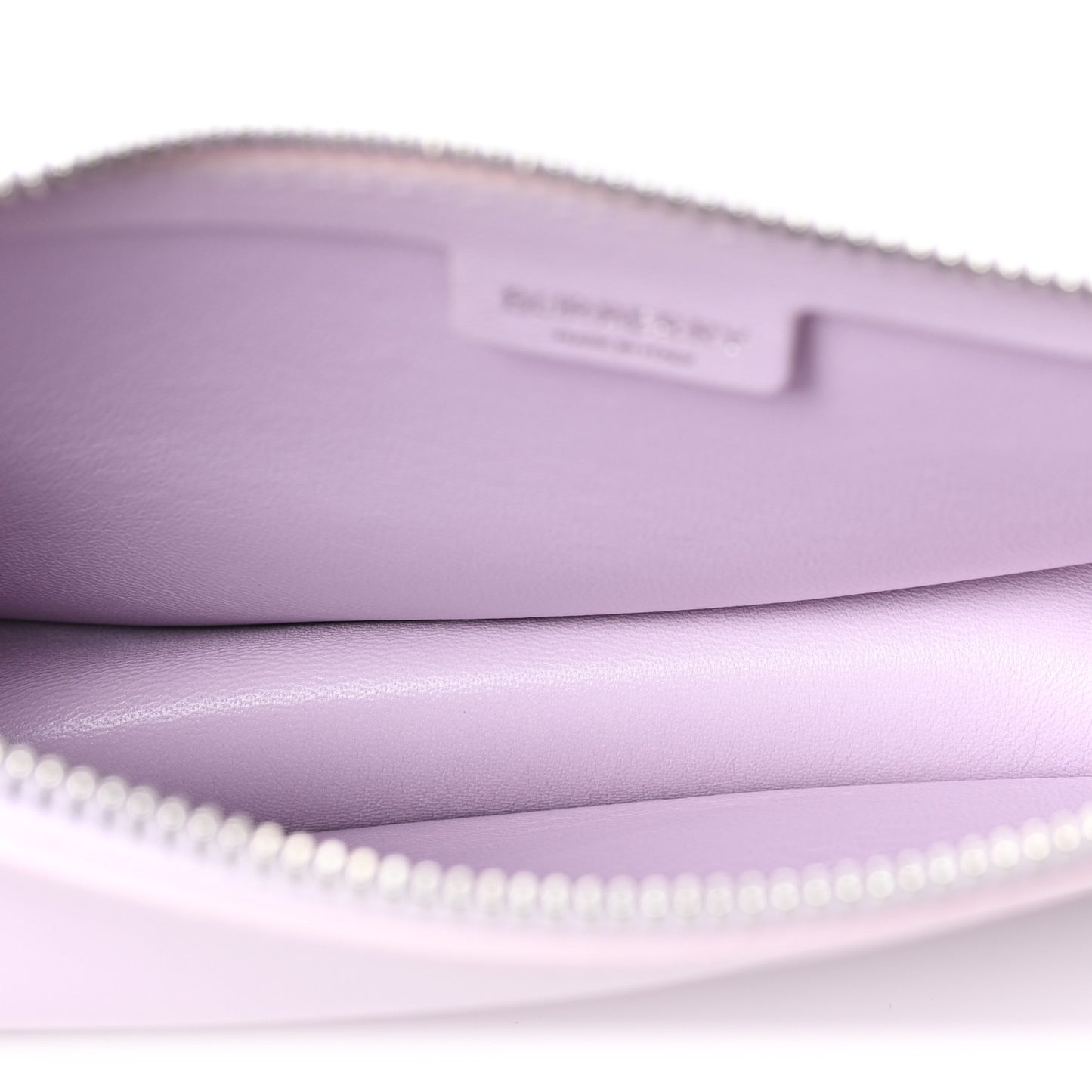 Calfskin Mini Shield Sling Bag Pale Lavender