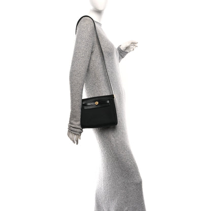 Hermes Military Toile Vache Hunter Herbag Zip Retourne 20 Black 2 of 11