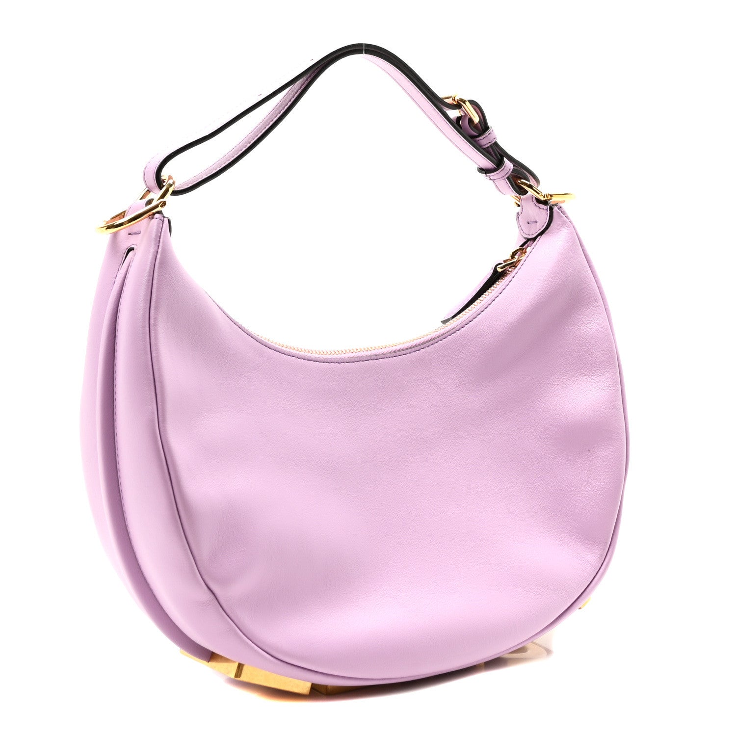 Fendi Vitello Grace Matte Small Fendigraphy Hobo Bag Agapanto 3 of 10