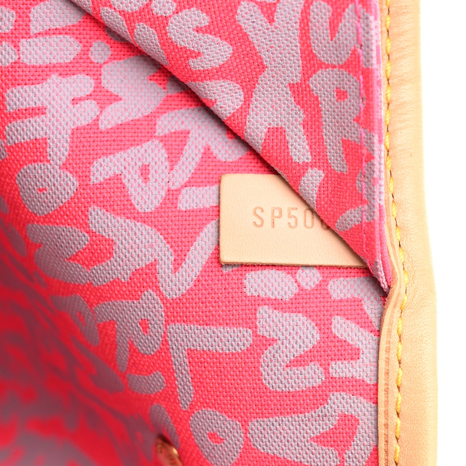 Louis Vuitton Monogram Graffiti Neverfull GM Fuchsia 8 of 10