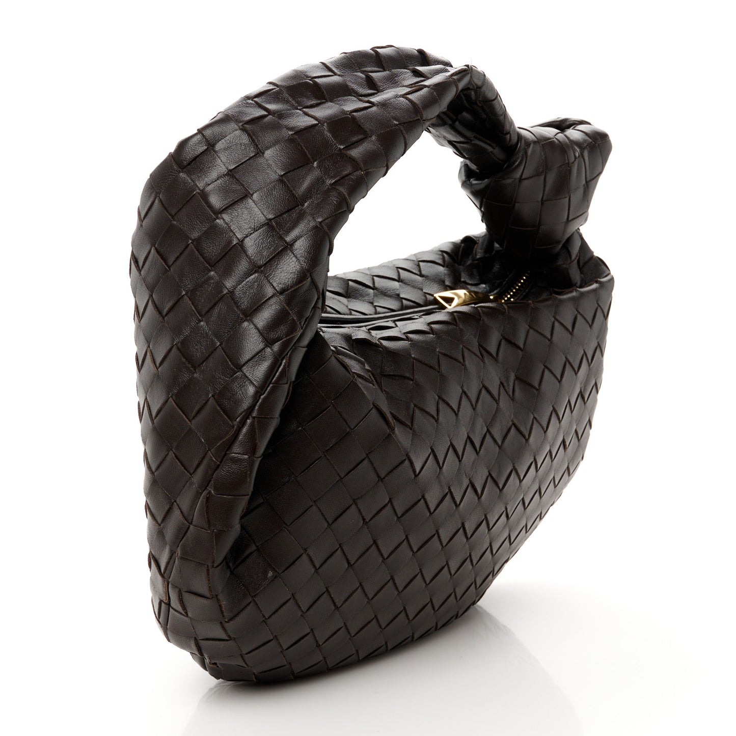 Nappa Intrecciato Teen Jodie Hobo Fondant