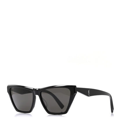 Saint Laurent New Wave SLM103 Kate Cat Eye Sunglasses Black 1 of 6