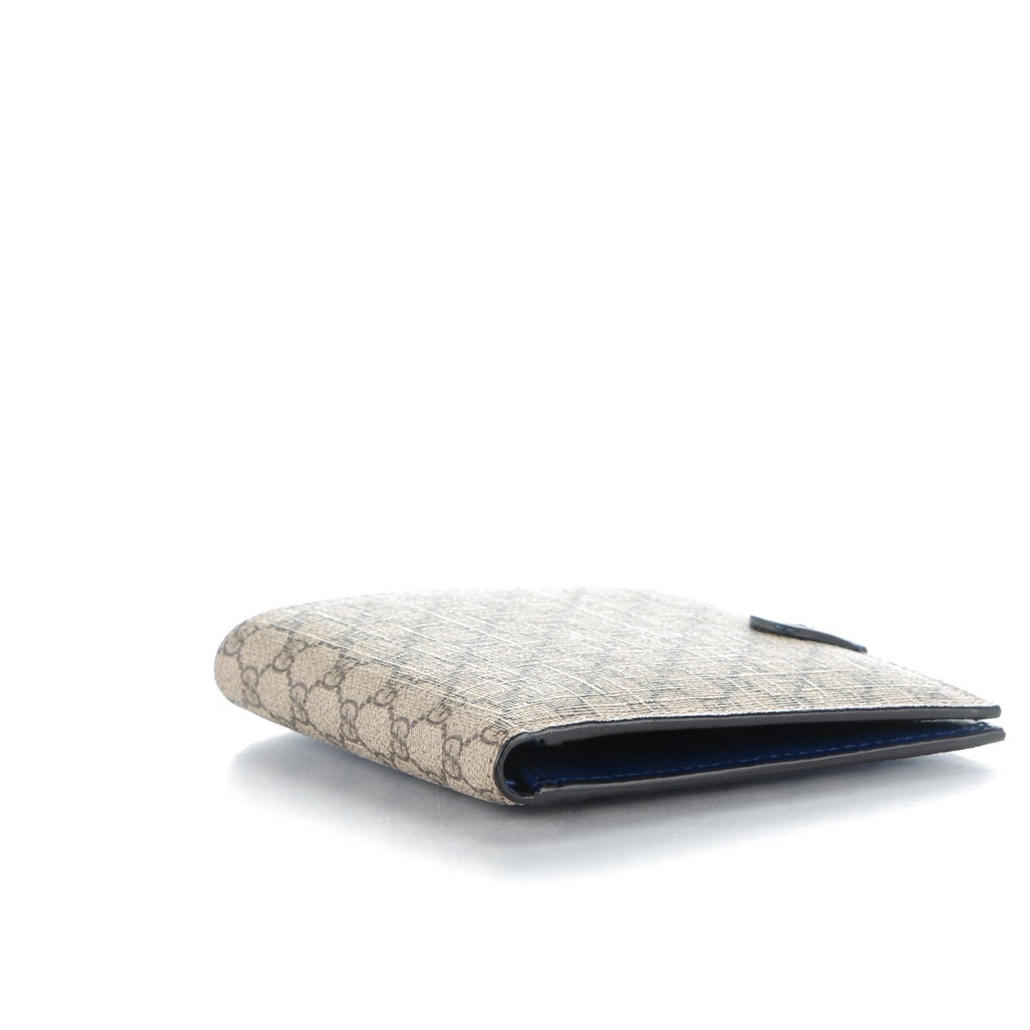 Monogram GG Supreme Bi-Fold Wallet Blue
