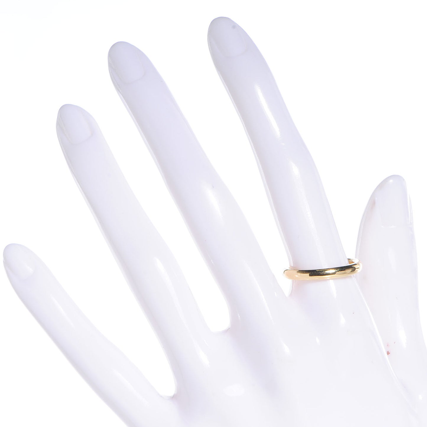18k Yellow Gold Elsa Peretti Stacking Band Ring 7