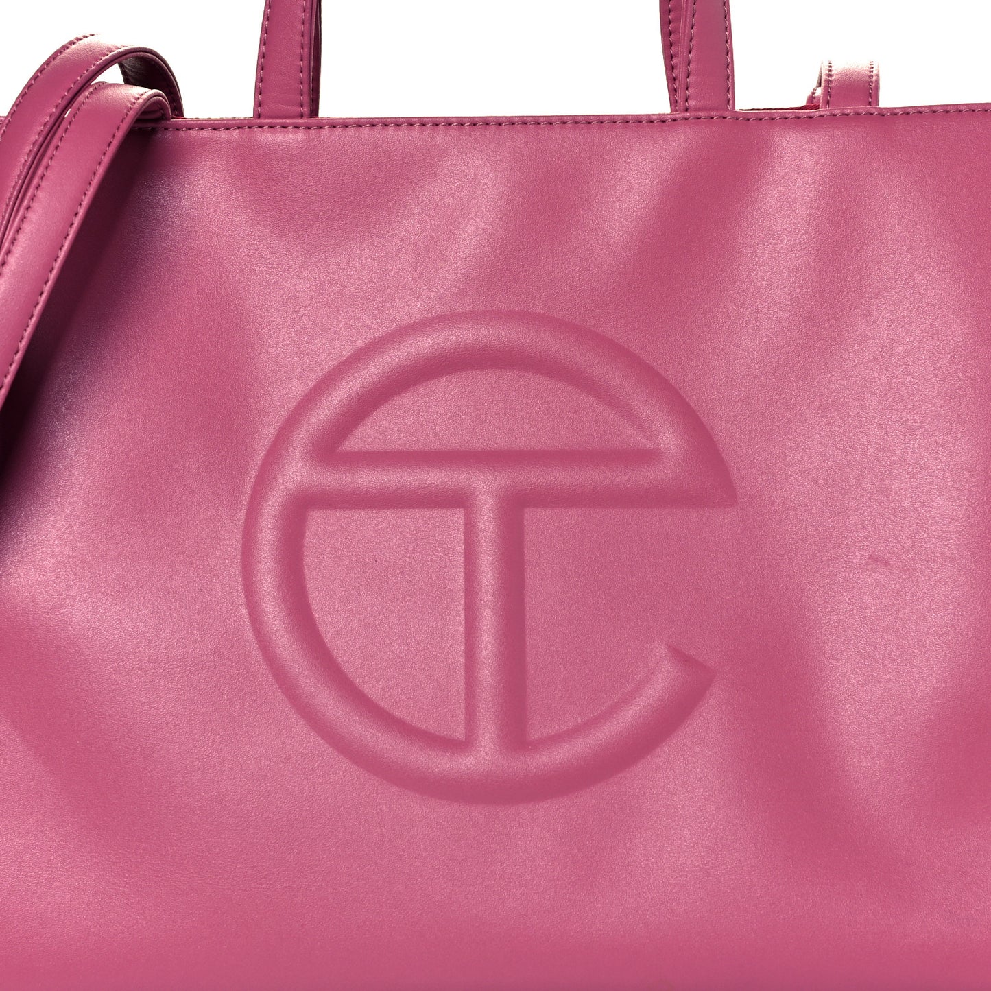 Vegan Leather Medium Shopping Bag Corned Beef