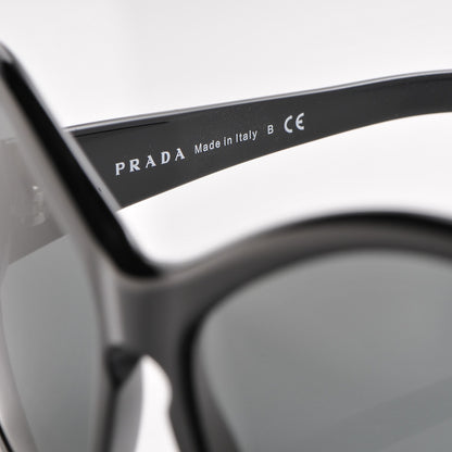 Prada Butterfly Frame Sunglasses SPR 18I Black 6 of 7