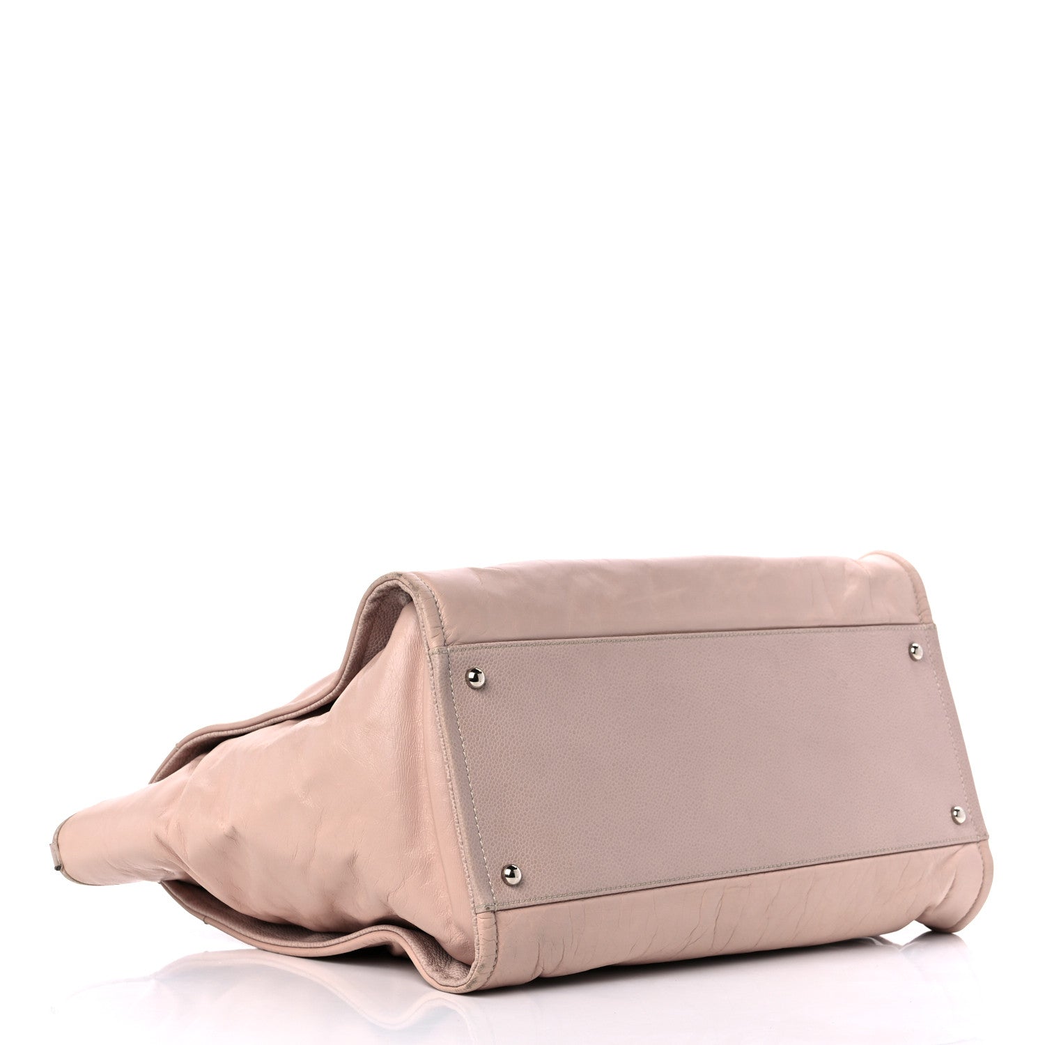 Chanel Glazed Calfskin Large Deauville Tote Light Pink 4 of 16