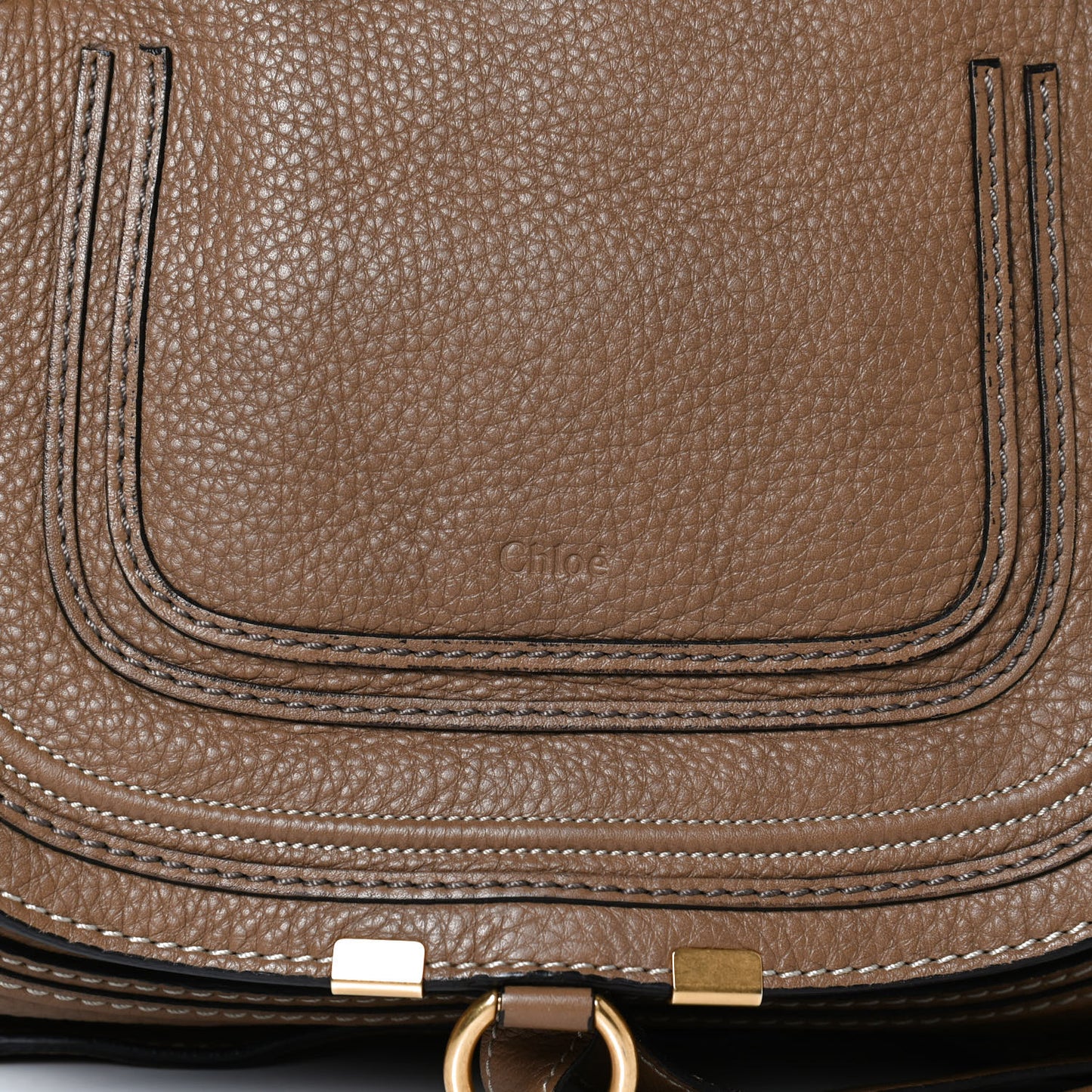 Calfskin Medium Marcie Satchel Nut