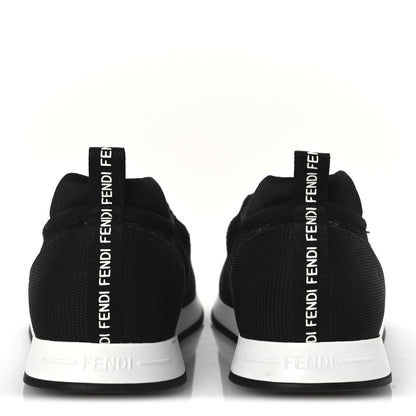 Fendi X SARAH COLEMAN Mesh FF Vertigo Runner Slip On Sneakers 39 Black 6 of 12
