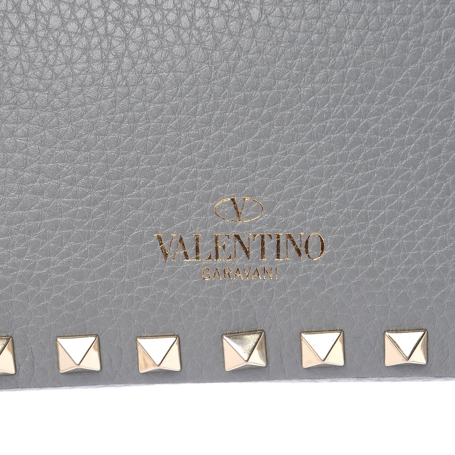 Valentino Garavani Pebbled Calfskin Rockstud Camera Crossbody Bag Light Stone 8 of 8