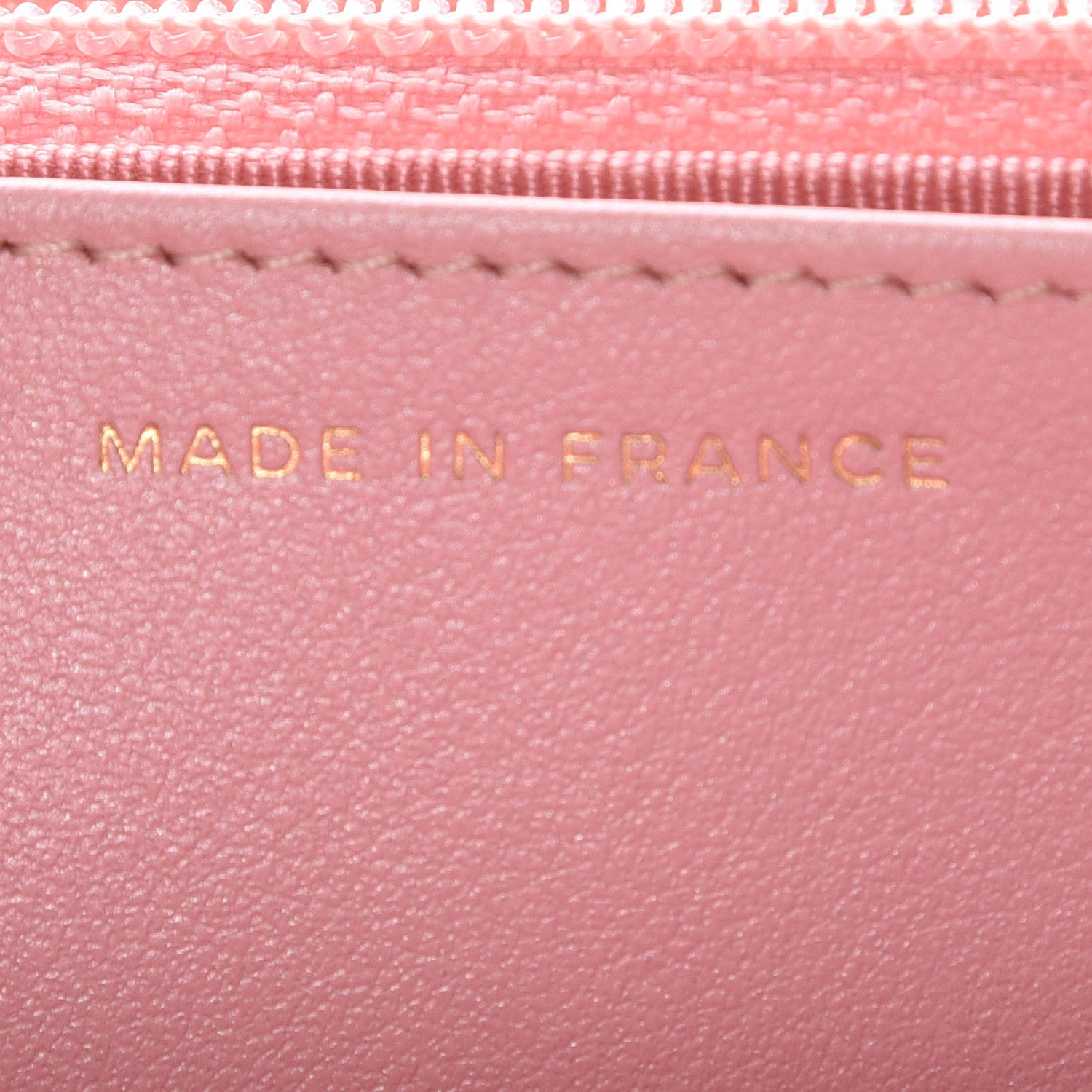 Chanel Iridescent Caviar Quilted Wallet on Chain WOC Rose Pink 7 of 11